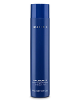 COTRIL COOL BRUNETTE – Šampūnas rudiems plaukams, su mėlynu pigmentu neutralizuojančiu oranžiniai-varinį atspalvį 300 ml