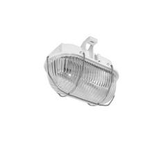 Lauko lubinis šviestuvas OVAL 1xE27/60W/230V IP44 balta
