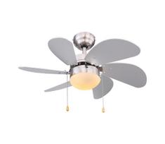 Globo 03801 - Lubinis ventiliatorius RIVALDO 1xE14/60W/230V