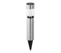 Eglo 48581 - Saulės lempa su jutikliu LED/0,06W/1,2V 100 mAh IP44 matinis chromas