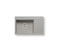 Pyramis 70058701 - Virtuvinė kriauklė CAMEA 79x50 cm granitas/pilka