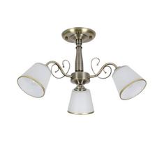 Kabinamasis šviestuvas ant strypo LOSANNA 3xE14/40W/230V, žalvarinis