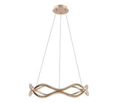 LED liustra ant laido VAVE LED/28W/230V rožinio aukso