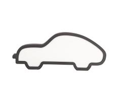 LED vaikiška stalinė lempa CAR, 11 W, 230 V, juoda