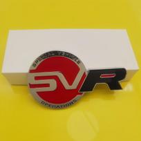 1 vnt. SVR ženkliuko lipdukas Automobilio galinės bagažinės logotipas, Automobilio kėbulo emblema R/anger-Rover Sport D-iscovery D-efender F-reelander