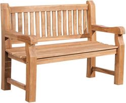 Tikmedžio suolas "Jackson V2" 120 cm, Tikmedis