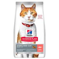 Hill's Science Plan Sterilized Cat sausas pašaras su lašiša sterilizuotoms katėms, 10 kg, 10 kg