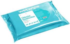 Wet Wipe As Permatomos dezinfekcinės servetėlės, Maxi, 43x30cm, Aqua <97%