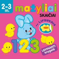 Mažyliai. Skaičiai. Užduotėlės su lipdukais