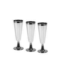 Taurės plastikinės daugkartinės 3 vnt. 150 ml Algon BA01054274997
