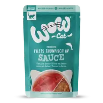 Wow Wet Cat Food – Tuna in Sauce( Tuno filė gabaliukai padaže) 85 g