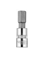 H8 šešiakampė galvutė su 1/4" galvutė, trumpa, 37 mm