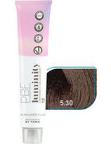 By Fama pusiau ilgalaikiai plaukų dažai be amoniako By Fama Luminity 5.30, 80ml