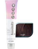 By Fama pusiau ilgalaikiai plaukų dažai be amoniako By Fama Luminity 7.57, 80ml