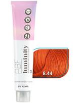 By Fama pusiau ilgalaikiai plaukų dažai be amoniako By Fama Luminity 8.44 light blond copper 80ml
