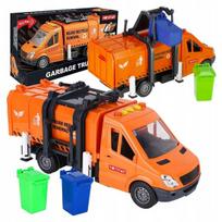 Šiukšliavežės automobilis šiukšliavežės garsai šviesos važiuoti vaikams Click4Toys