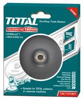 Guminis padas TOTAL, vilnos ir šlifavimo poperiui, 180 mm, M14x2 TAC7121801