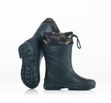 Guminiai batai EVA3, 41/42 dydis, tamsiai žalia spalva, aukštis 27 cm, pašiltinti, vyriški