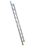 Kopėčios HERVIN EQUIPMENT AS0110AV2, alium. atremiamos, 10 pakopų, 2600 mm, AS0110AV2