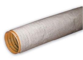 PVC drenažo vamzdis WAVIN, d113/126 su geotekstilės filtru, 50m, 103411252