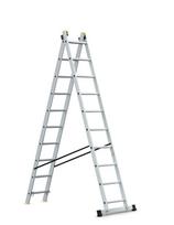 Kopėčios HERVIN EQUIPMENT, aliuminės, universalios, 2x10 pakopų, 2720-4320 mm, AC0210A