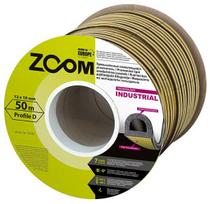 Sandarinimo juosta ZOOM D Profilio, 12 mm x 10 mm x 50 m, baltos sp., vienguba