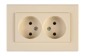 Kištukinis lizdas VILMA RP16-020 XP500, smėlio sp.