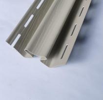 Vidinis PVC kampas S 13 SIDING BOR, Ilgis 3,05 m, smėlio spalvos