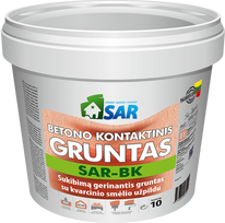 Betono kontaktinis gruntas SAR Sar-Bk, 10 kg