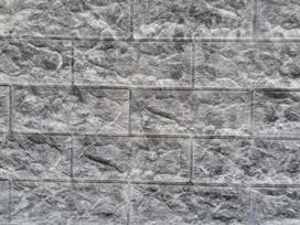 PVC klijuojama sienų danga WAKSLINE Hm20-02, spl. Pilka tašyta plyta, 700x770x6 mm