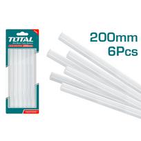 Skaidrios klijų lazdelės TOTAL, 11,2 mm, 20 cm, 6 vnt., TACGT2061