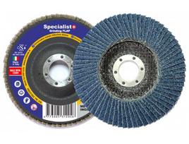 Žiedlapinis šlifavimo diskas SPECIALIST+, 125 mm, cirkonis, Nr. 60