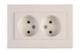 Kištukinis lizdas VILMA RP16-020 XP500, baltos sp.