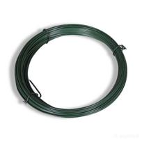 Įtempimo viela tvoros tinklui HERVIN GARDEN, cinkuota, dengta PVC, d-2,3 mm su PVC, be PVC d-1,6 mm,