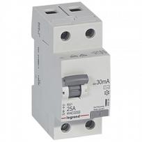 Nuotekio relė LEGRAND 402024, 2P, 25 A, 30 mA, AC