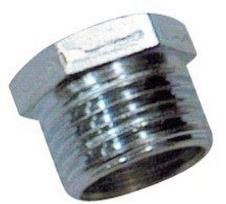 Redukuota įvorė, chromuota REMER, 3/4 x 1/2'', išorė/vidus, 20536