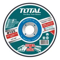Abrazyvinis metalo pjovimo diskas TOTAL, 125x1,2x22 mm, TAC2211253
