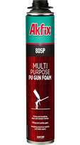 Montavimo putos AKFIX 805P, 750 ml, profesonalios putos, langų, durų montavimui
