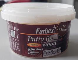 Glaistas parketui ir medienai FARBEX, 0,35 kg, alksnis 