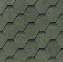 Bituminės čerpelės IKO Superglass HEX (23), Amazon green ultra, žalia spalva su šešėliu, 1 pak. - 3