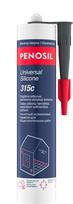 Silikoninis hermetikas PENOSIL Universal Silicone 315C, 280 ml, universalus, pilkos spalvos