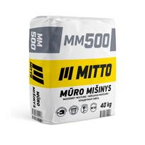 Mūro mišinys MITTO MM500, rankinis, M10, 40 kg