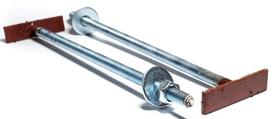 Ankeris T-FIX 10, 40 cm, stogo konstrukcijai