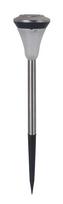 Lauko šviestuvas SUNLUX 8003, su saulės elementais/baterija, metalinis, įsmeigiamas, 30,5x7,2cm, A17