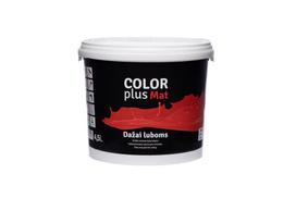 Vandeniniai vidaus dažai COLOR PLIUS Mat, 4,5 l, balti, visiškai matiniai, luboms