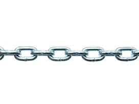 Sunerta grandinė POSAMO VAUKA, A3/3,0mm, plienas, galvanizuota cinku, 60 m