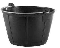 Lankstus mūrininko kibiras RED HOG, plastikinis, 11 l, juodos sp., 50WIA2010