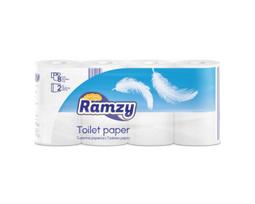 Tualetinis popierius RAMZY, 2 sluoksnių, 8 vnt.