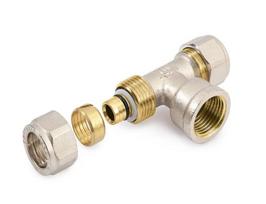 Trišakis GENERAL FITTINGS, d20 x 1/2'' x 20, užveržiamas/vidinis/užveržiamas 88.04.635
