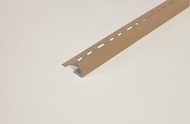 Kampas plytelėms ARCANSAS 253B/A/1, 2500 x 27 x 8 mm, plastikinis, išorinis, smėlio spalvos